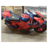 Spider-man Electric Kids Bike. Tested working, no