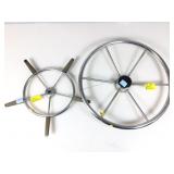 Owenï¿½s Ship Wheel, 1963 & Bay-liner Boat Wheel,