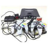 Nintendo 64 With Controllers Tested working