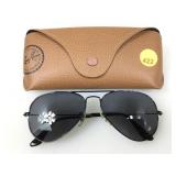 RayBan 3025 Large Aviator Sunglasses w/ Case