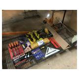 New tools incl. Putty Knife, rope, clamps and