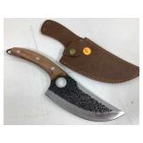 Huusk Japanese Large Chef Knife w/ Leather Sheath