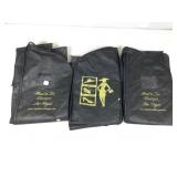 Garment bags, black