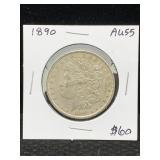 1890 Silver Morgan Dollar