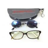 Diesel sunglasses in case & LuLu Guinness