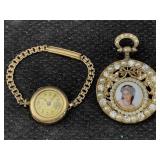 Vtg Emerson Windup Watch 15 Jewels W/limoges