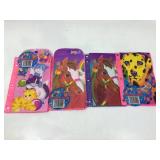Vtg Lisa Frank pencil cases, assorted