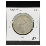 1889 O Silver Morgan Dollar