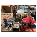 Wood blocks, NFL double six dominoes set, binolux