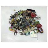 Assorted costume jewelry