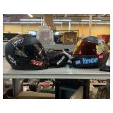 2 Motorcycle Helmets Sedici and More. Size S & L.