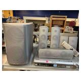 Panasonic 5 disc theater surround disc player and