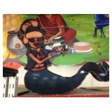 Genie light sign 40x38x6