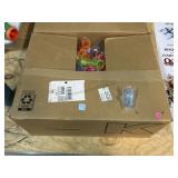 Colored Smirnoff plastic shot glasses