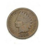 1895 Us Indian Head One Cent