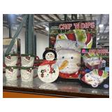 Snowman theme Dinnerware