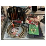 Model photos in binder, shipping labels, Everett