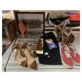 Bling heels size 10' UGG boots size 5, vans shoes