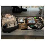 CPap machines, assorted photo print frames.