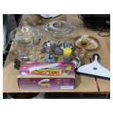 Pyrex bowl, chop wizard and more