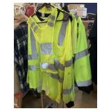Safety vests, jacket, shirts