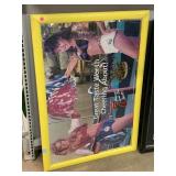 Seagrams V.O Framed Mirror. Approx 27 x 39.