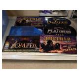 6 Casino Plastic Gaming Toppers.