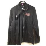Zip front jacket size LG. Bubbas