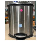 Metal waste bin, 10x12in