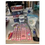 New Toothbrushes, Nail Kits, Chlorinating