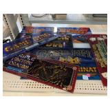 6 Glass Casino Gaming Toppers.