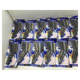 12 New on card wire brush sets. Tools