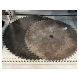 2 Large Drill Saw Bits.