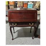 Wood Secretary desk, 32in long