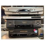 Assorted Electronics. VHS, DVD, and Explorer.