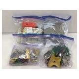 Vintage Playmobile zoo animals and enclosure