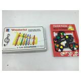 Wonderful 8pipe xylophone and colour puzzle in