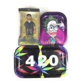 Ice Cube action figure & tin trays