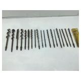 Auger spiral drill bits and more. Tools