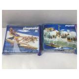 2 playmobile eskimo play sets in box. Made in
