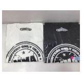 2 New bagged Fighters Only MMA shirts size L