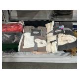 New Throw Blankets, Casino Pillow, Towel Set, and