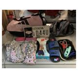 Puma slides size 4, tote bags and more.