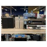 Assorted Electronics. Speakers, Players, and