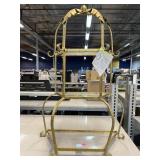 Vtg Hollywood Regency Style Small Shelf with