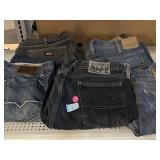 Menï¿½s Jeans and Shorts. Hollister, Dickies, and