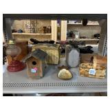 Sewing Basket, Oil Lamp, Birdhouse, and More.