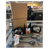 Auto parts. Side view mirrors and more