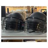 2 Riot helmets size S/M and L/XL