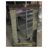 Solid wood dolly, 18x30in